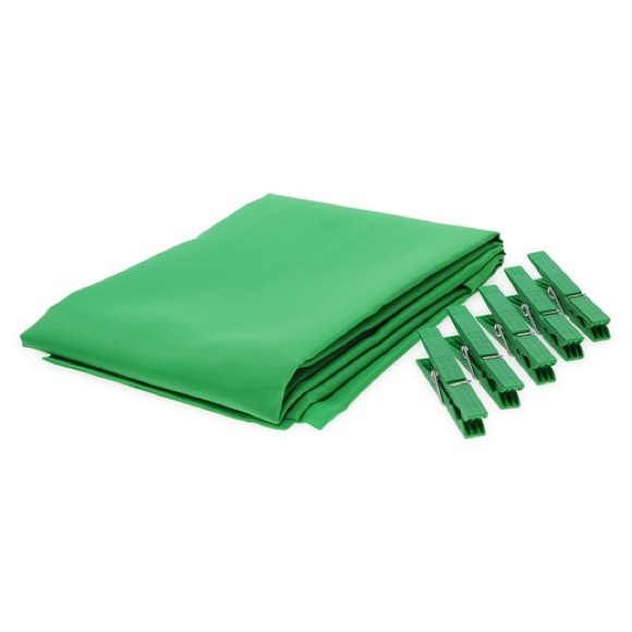 Green Screen Backdrop for Content Creators 5' x 4'in - Picture 2 of 3